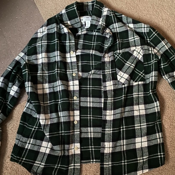 Green h&m flannel - Picture 1 of 2